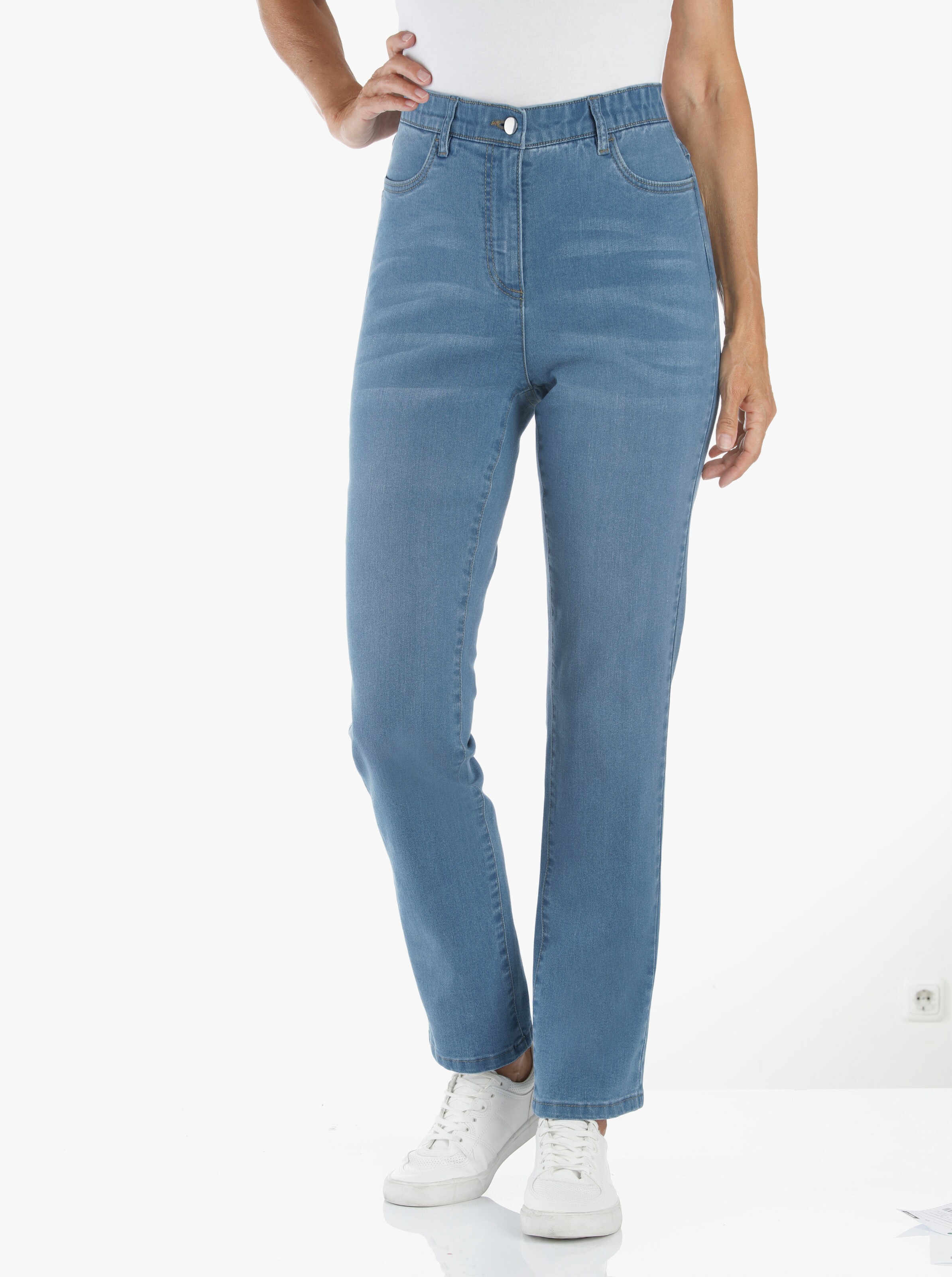 High-waist-Jeans