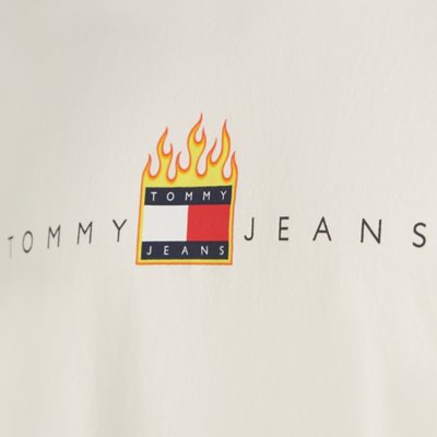 Tee-shirt à manches courtes homme Tjm Rlx Linear Fire Flag TOMMY HILFIGER