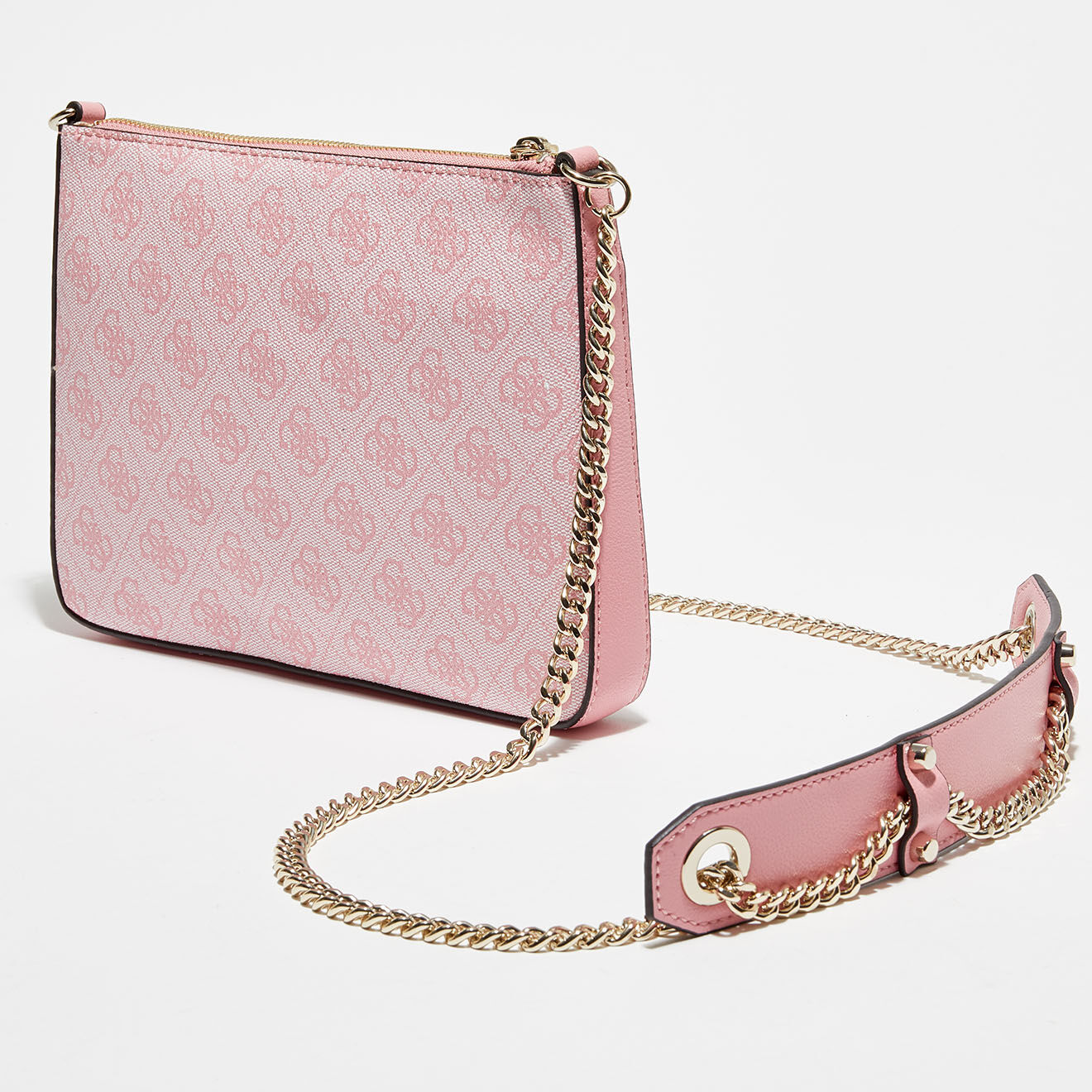 Guess Sac bandoulière Amelia rose clair - 25x17x3 cm