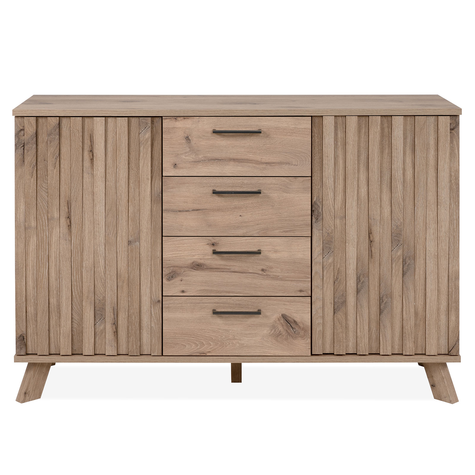 Kommode WELLINGTON - Schwedeneiche - 127 cm breit