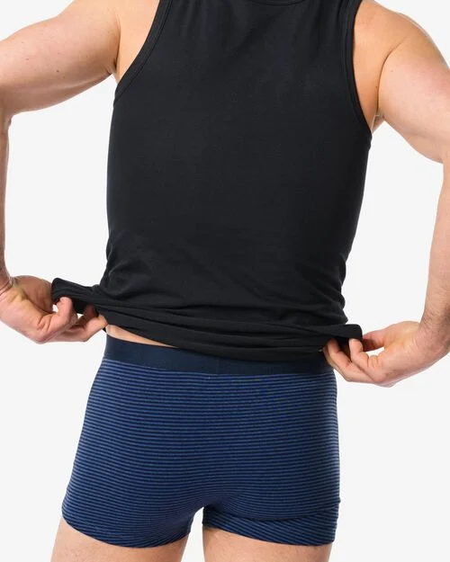 3 boxers homme modèle court coton stretch graphique vert