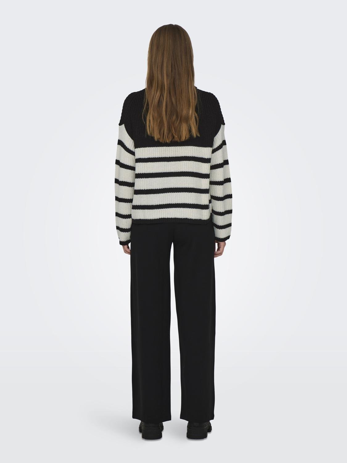JDYJUSTY Strickpullover Black