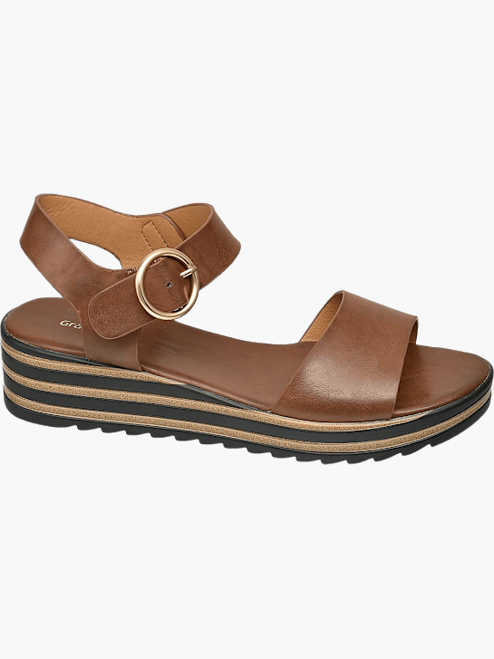 Graceland Sandalette Cognac