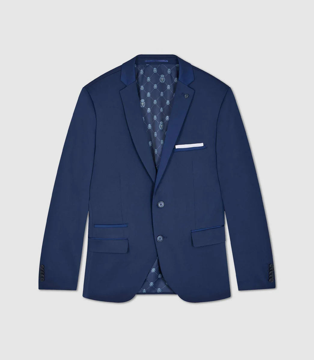 Veste ville 2 boutons bleu 