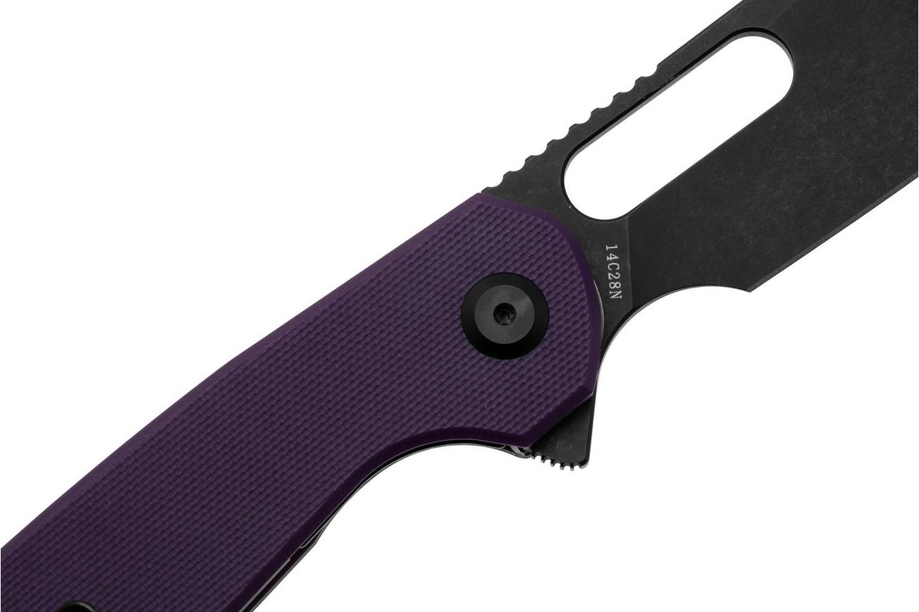 Eutektik Trinity TRI-PSW-R Stonewashed 14C28N, Purple G10, zakmes