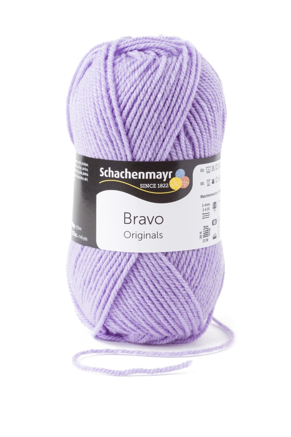 Wolle BRAVO - flieder - 50g
