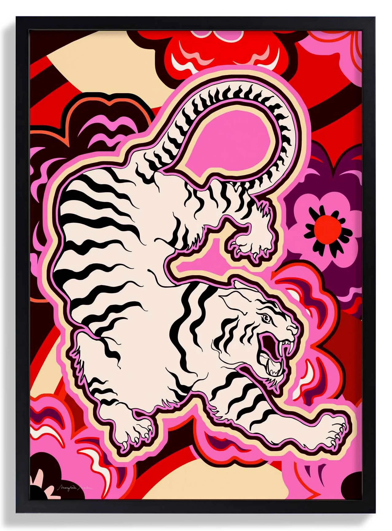 Japanische Tigerblume von MARYLENE MADOU
