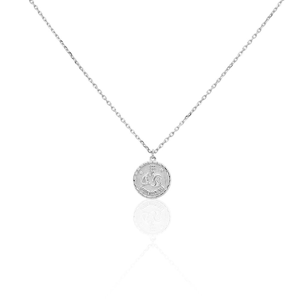 Collier Argent Blanc Hosni