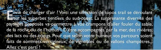 CHEMIN DES CRETES - TRAIL DANS LE SUD OUEST