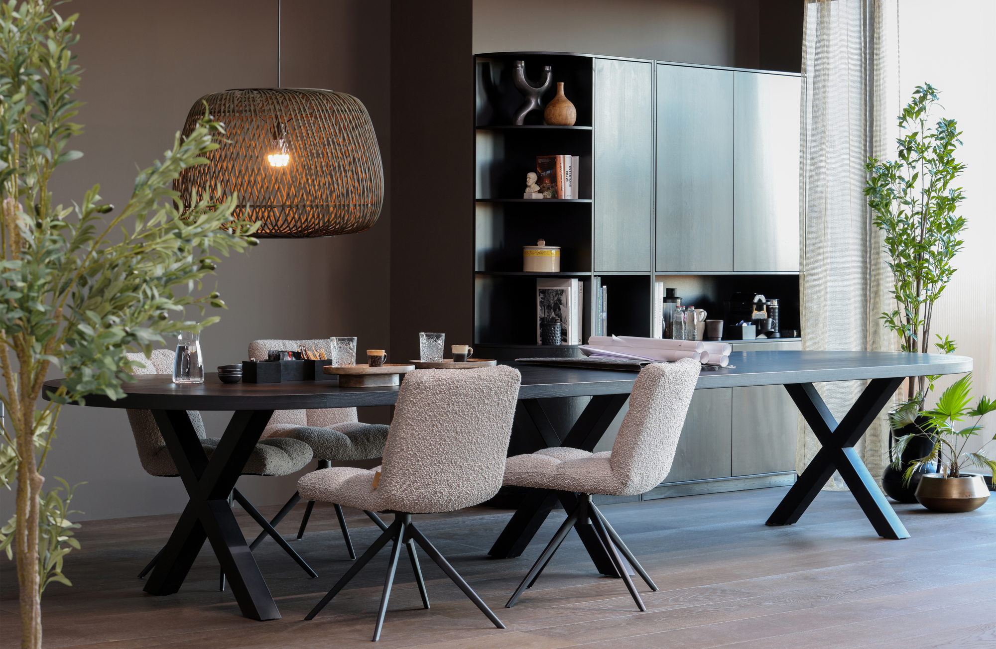 Tussenblad Tablo Lungo essen inclusief stekkerdoos