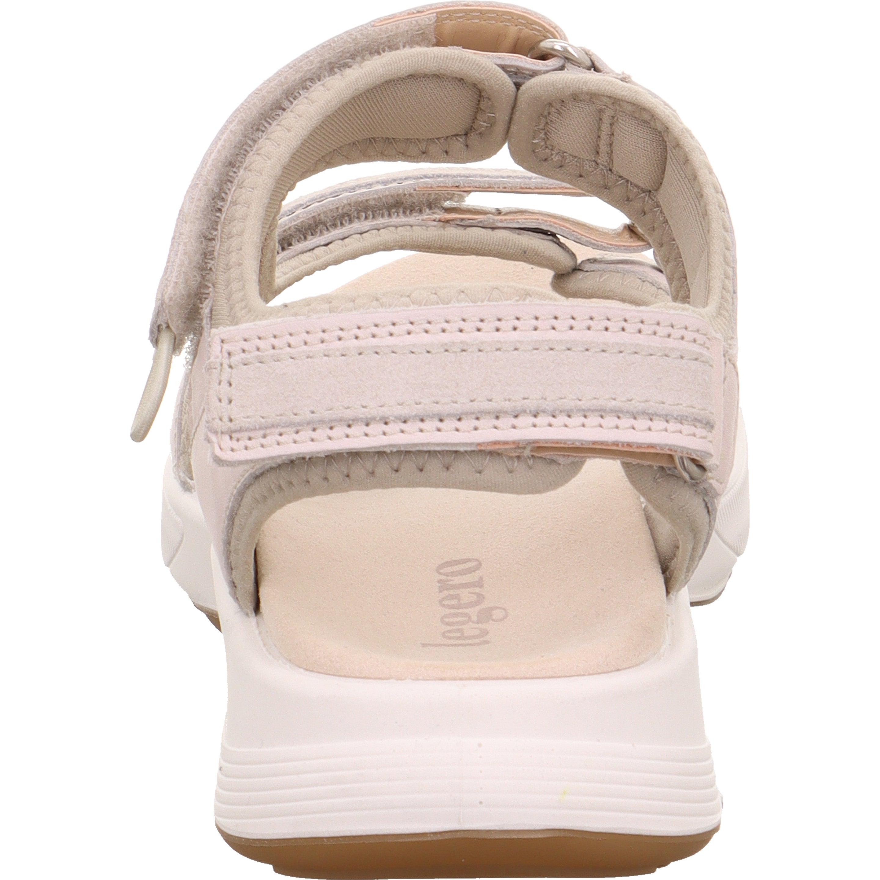 legero SIRIS 2.0 Damen  Sandale mit Klettverschluss - Farbe: Soft Taupe - Größe: 42