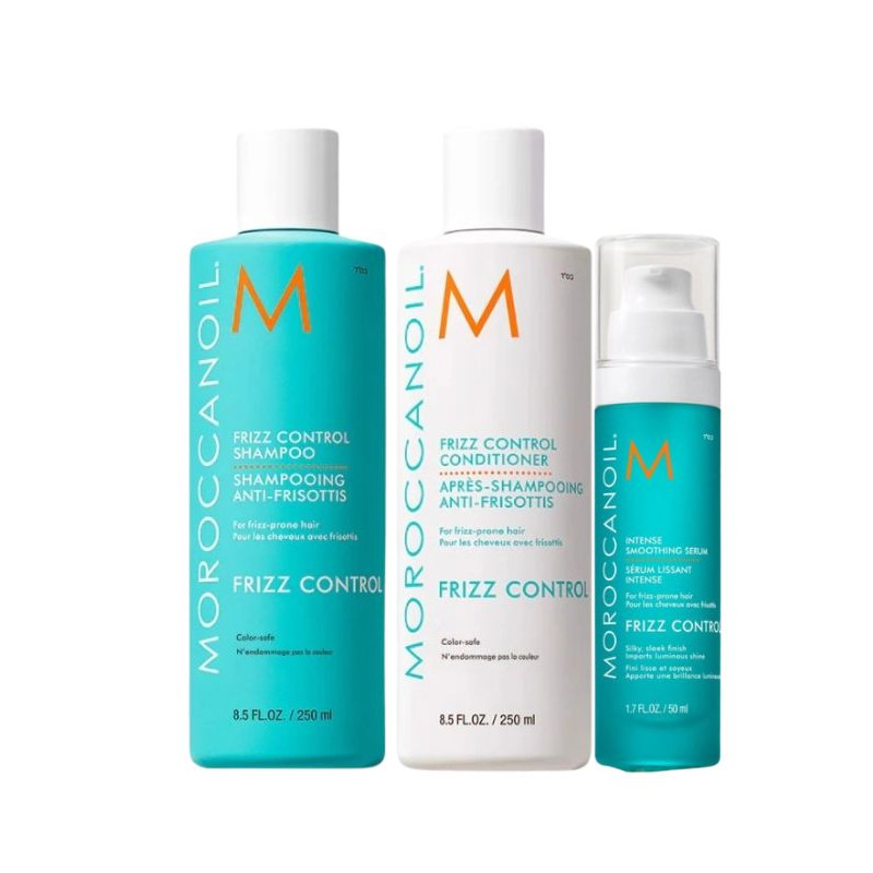 Trio anti-frisottis Frizz Control Moroccanoil
