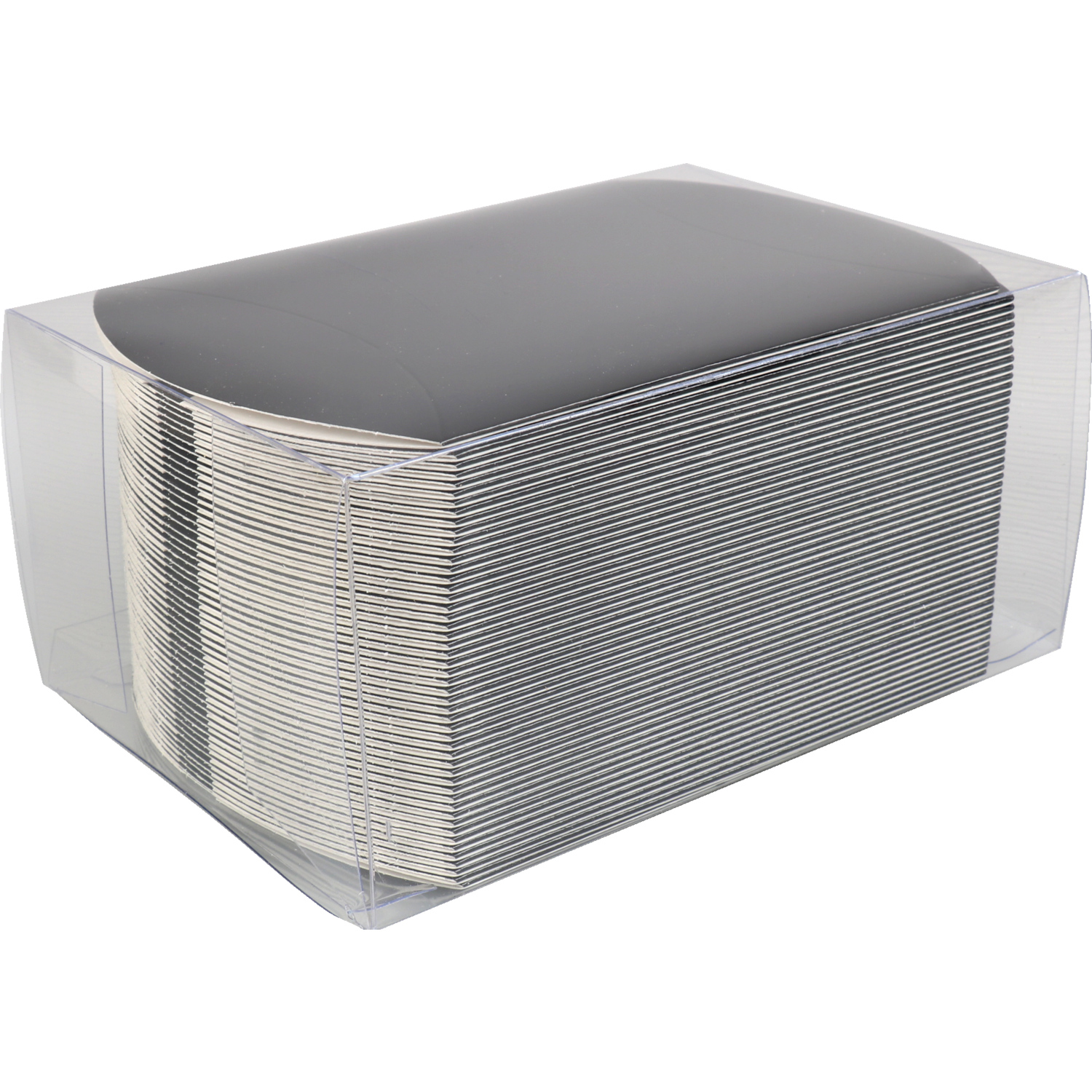 Gondeldoos, karton, 130x145x40mm, zwart