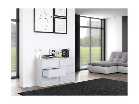 Commode Malwa M6/120 BLANC