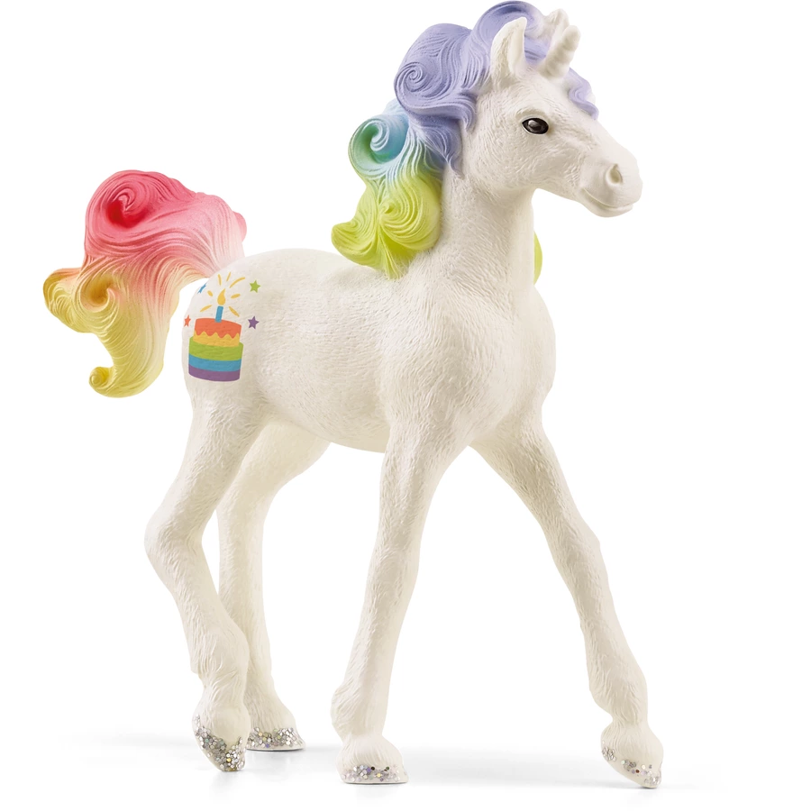 schleich® Sammeleinhorn Regenbogentorte 70742