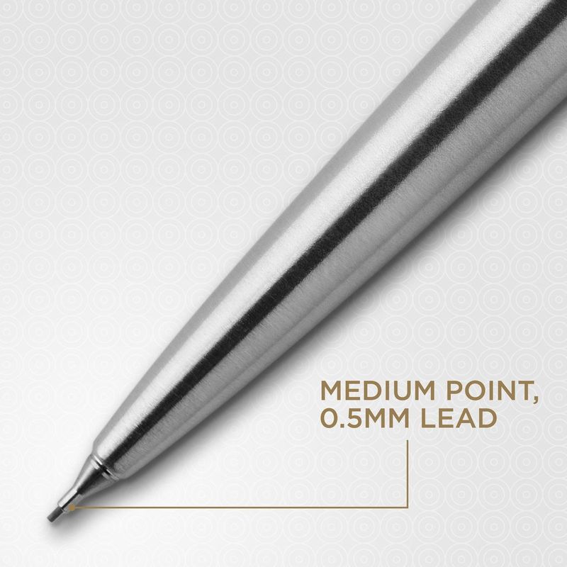 Parker Jotter-vulpotlood | Roestvrij staal met chromen afwerking | 0,5 mm | HB2 | Met geschenkdoos