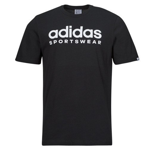 Adidas Sportswear - SPW TEE - Noir / Blanc