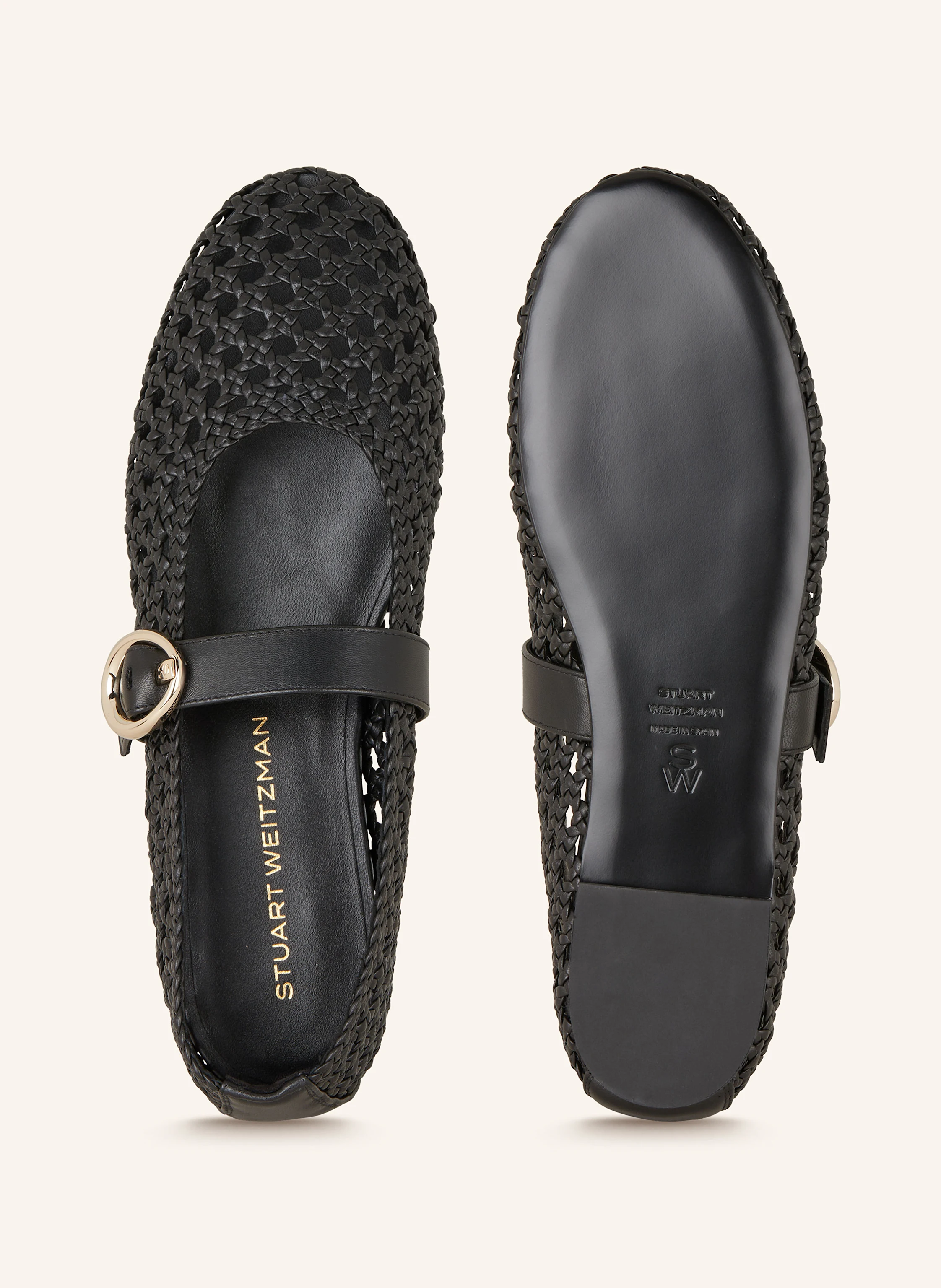STUART WEITZMAN Mary-Jane-Ballerinas THEA
