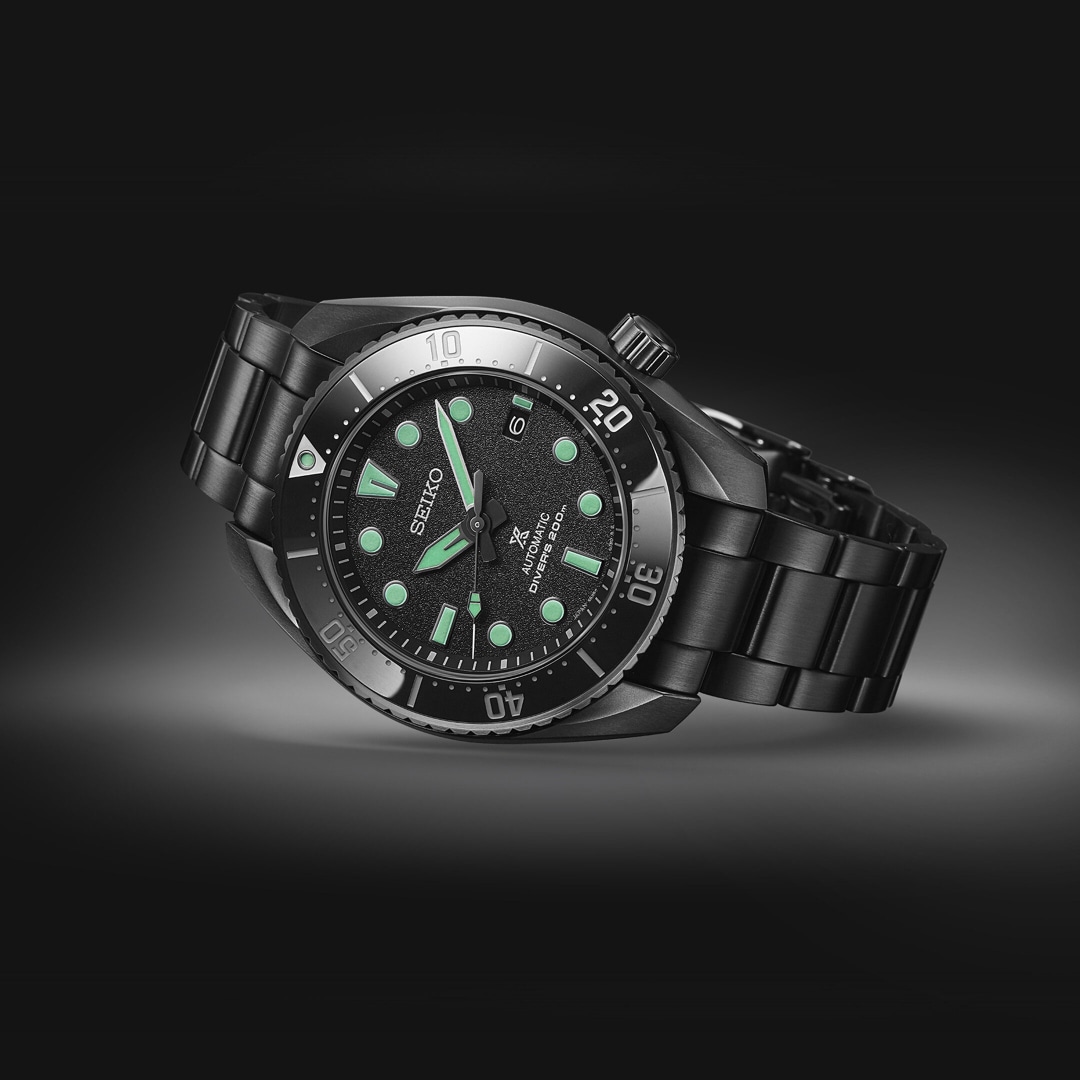 Seiko Prospex Black Series Night Vision King Sumo Diver Limited Edition