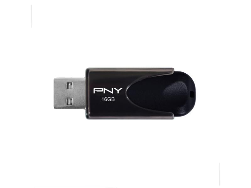 PNY USB-Stick Attaché 4 2.0  16 GB USB-Stick mit 16 GB Speicherkapazität und 25 MB/s Lesegeschwindigkeit