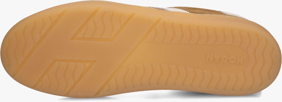 camel hogan lage sneakers cool allacciato h