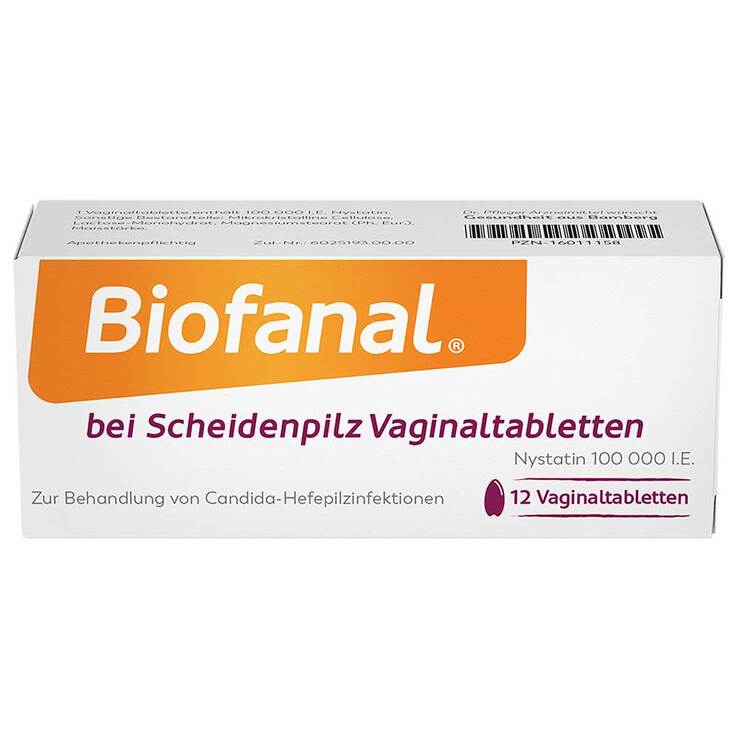 Biofanal® bei Scheidenpilz Vaginaltabletten, 12 St