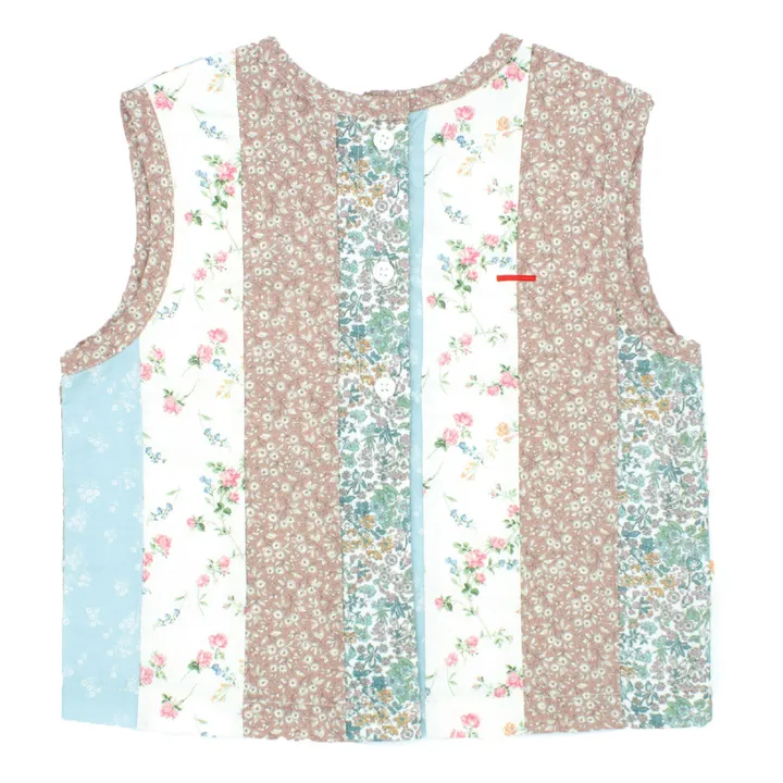 Esther Top Mariela Patchwork | Vert