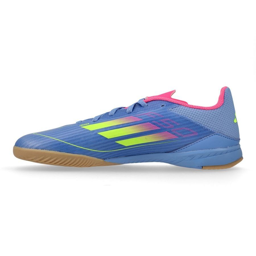 adidas F50 League IN Celestial Victory - Blue Fusion/Lucid Lemon/Lucid Pink Enfant