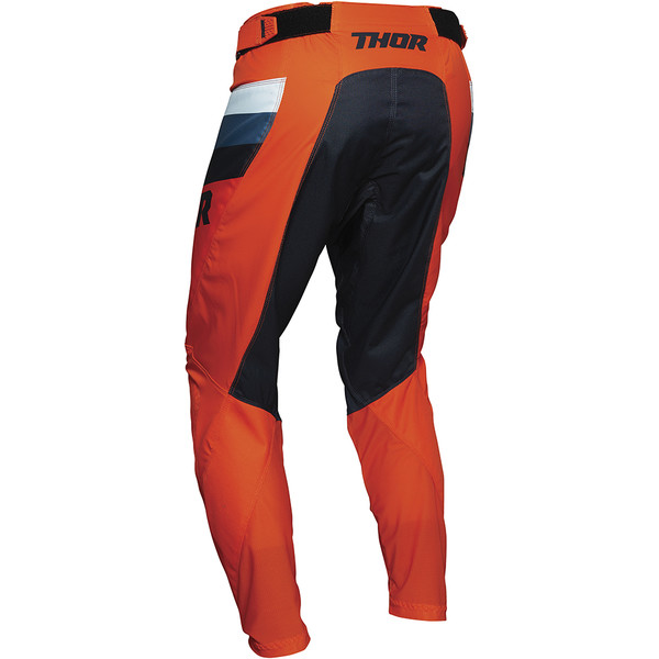Thor Motocross - Pantalon enfant Pulse Racer Orange / Bleu foncé / Bleu Clair