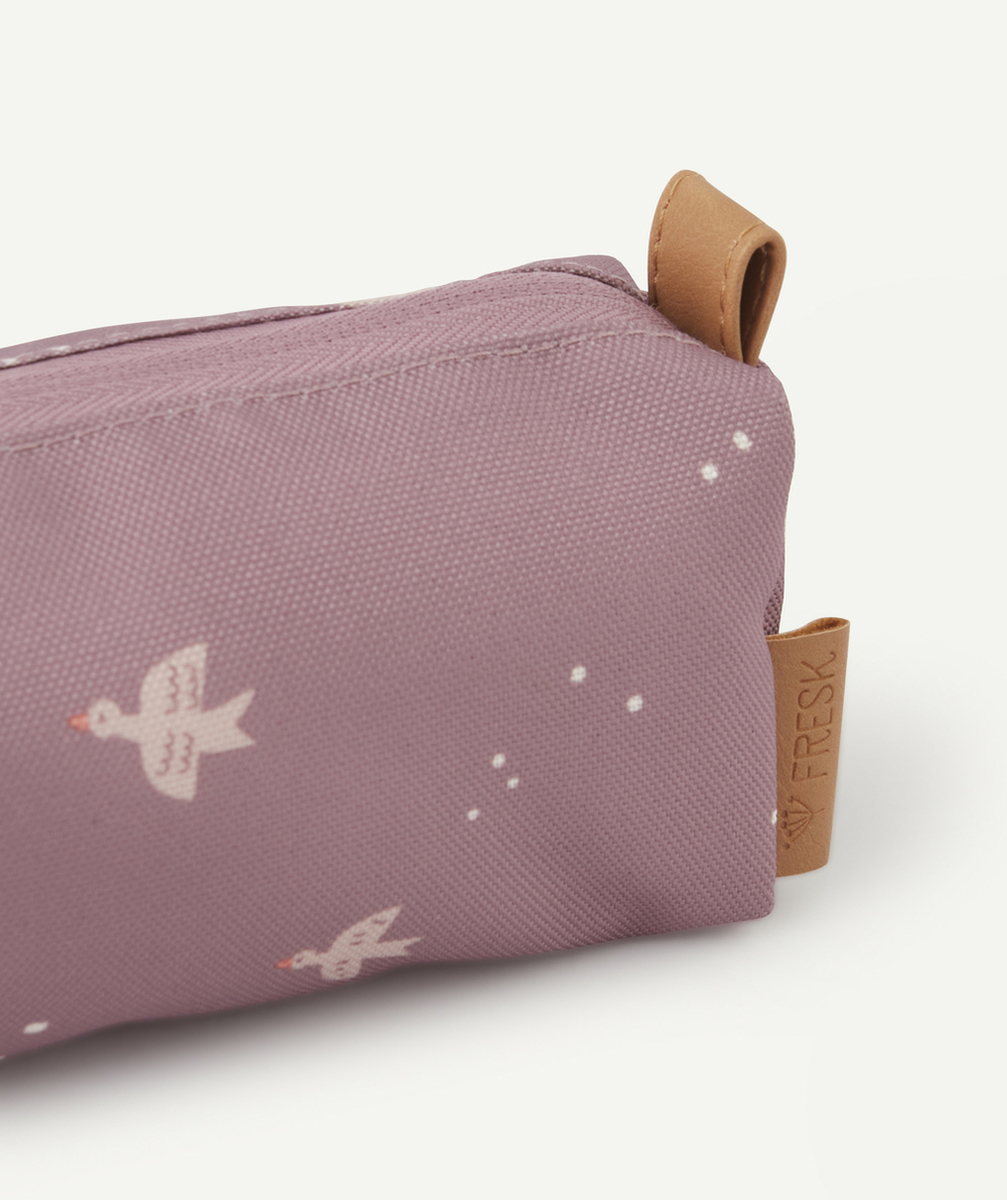 FRESKTROUSSE ROSE IMPRIMÉE HIRONDELLES EN PLASTIQUE RECYCLÉ ENFANT