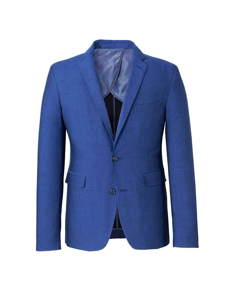 Veste casual bleue 
