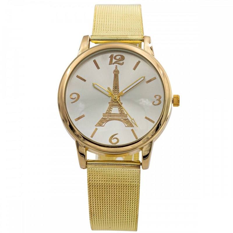 Montre Femme CHTIME bracelet Acier Doré