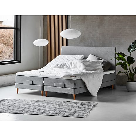 Huma Nordic elevationsseng inkl. sengegavl 160x200 cm