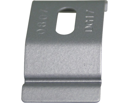 Aluminium plafondclip 89 & 127 mm grijs