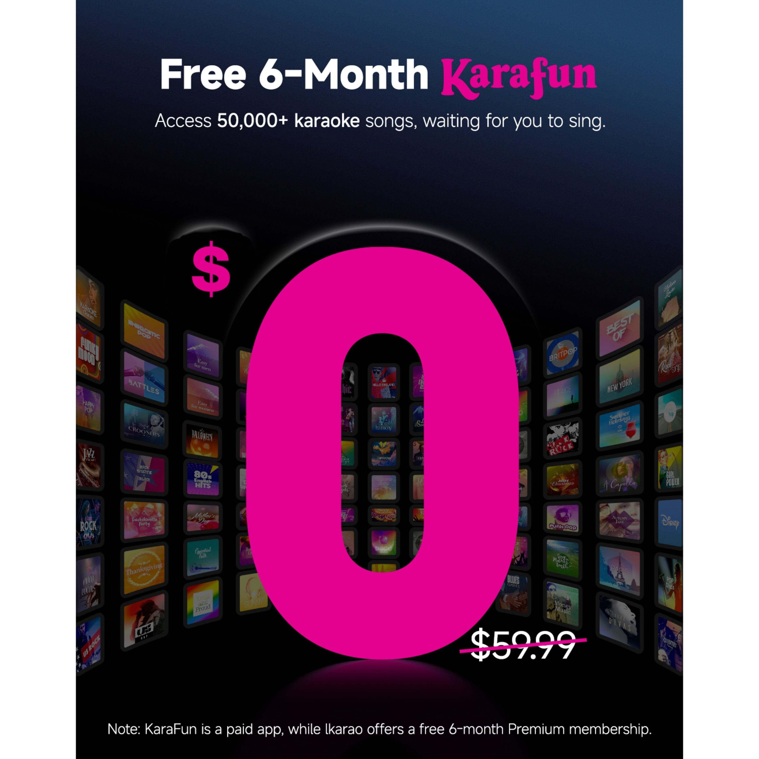 Ikarao Shell S1 Bærbar karaokemaskin med 10,1