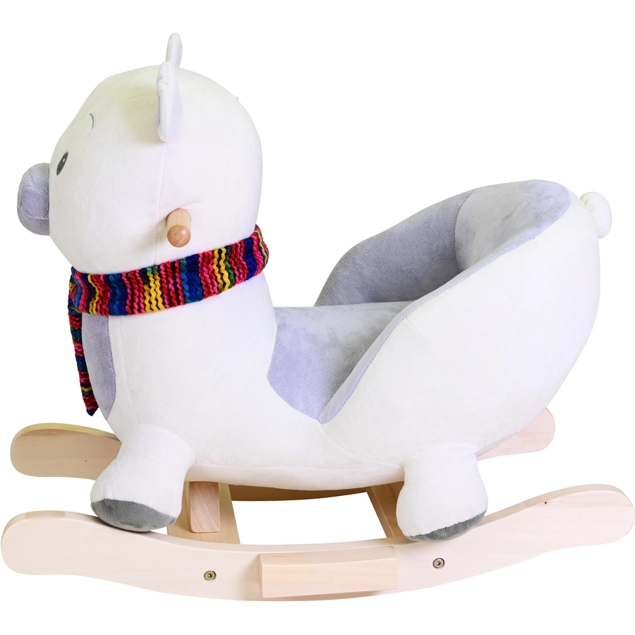 knorr toys® Schaukeltier Fred icebear weiß