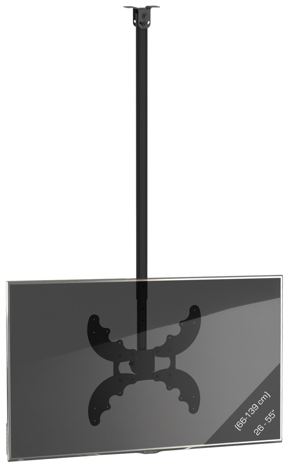 TV-Deckenhalterung B-DX 400 Maxi - schwarz