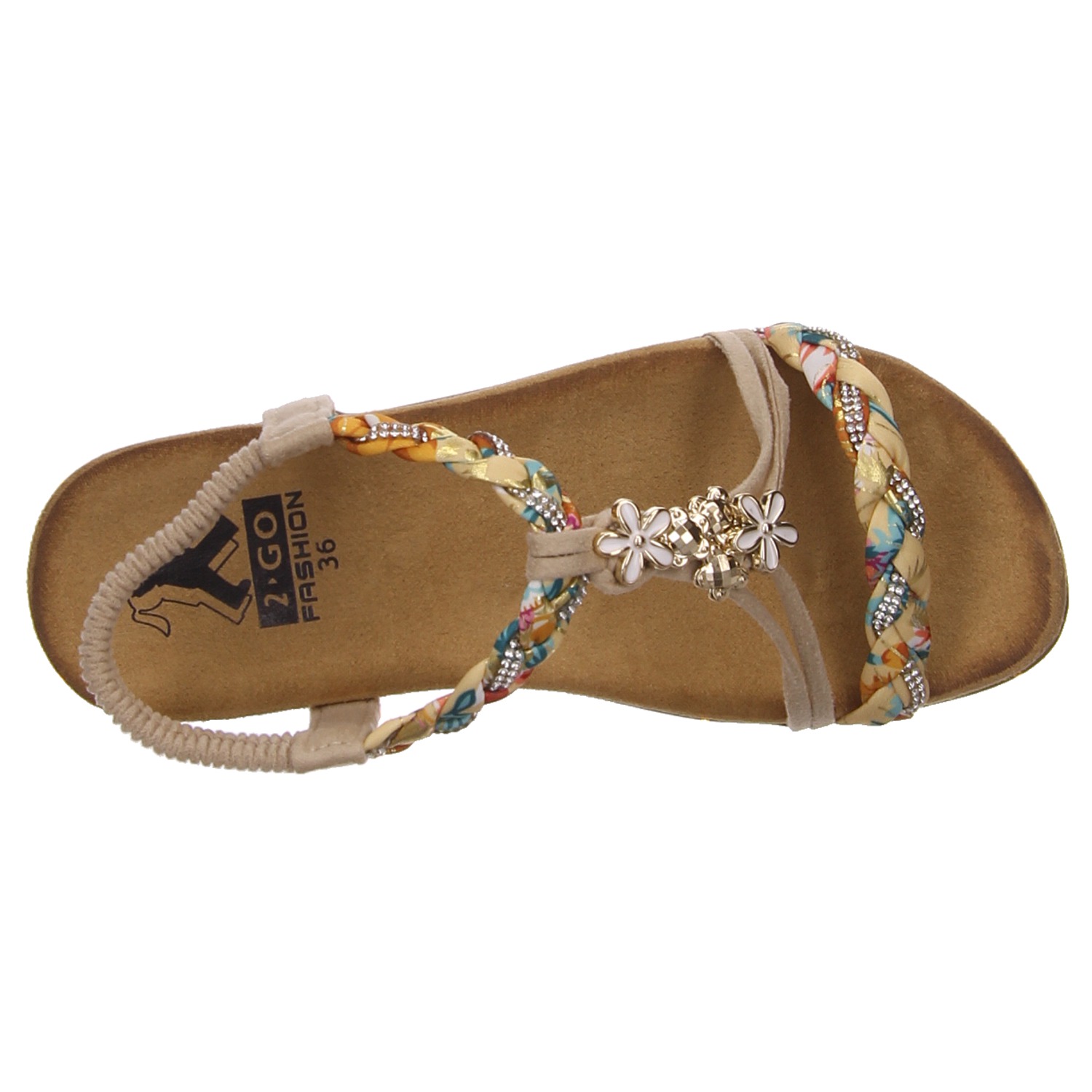 2 GO Shoes Sandale beige beige