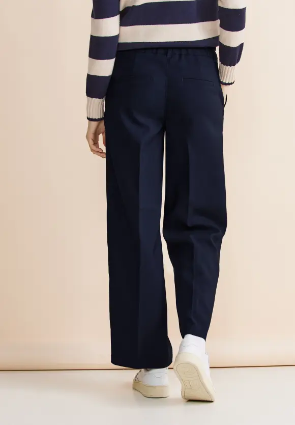 Loose Fit Twill Hose - deep blue