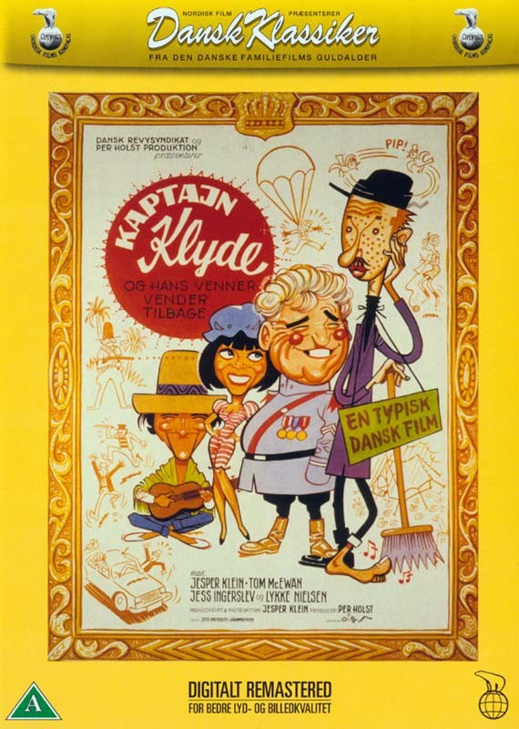 Kaptajn Klyde og hans venner vender tilbage - DVD