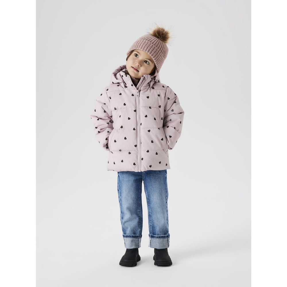 Køb Name It Violet Ice Nmfmonday Puffer Jakke