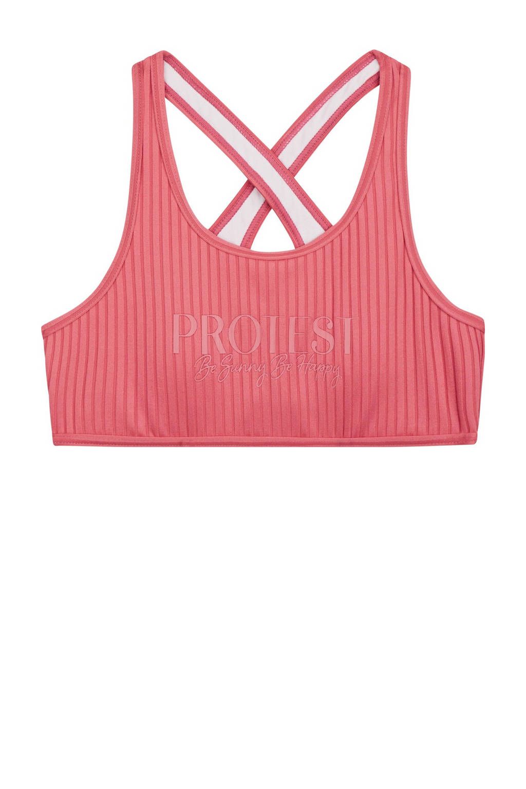 crop bikini PRTMOON JR roze