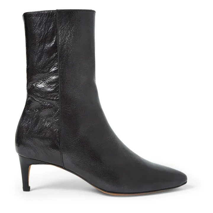 Anthology Paris Bottines Maggi Vernis | Noir