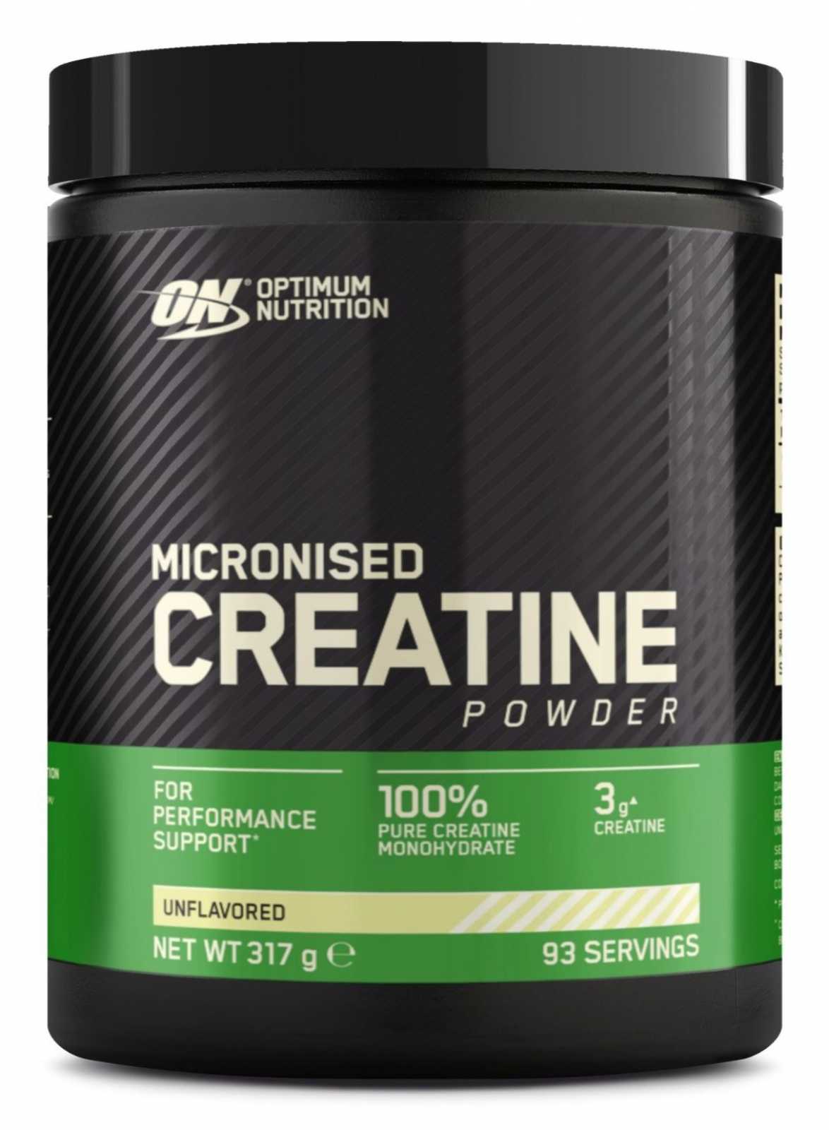 Creatina Micronizada em Pó Optimum Nutrition 317g