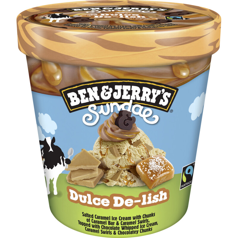 Ben & Jerry's Dulce de-lish