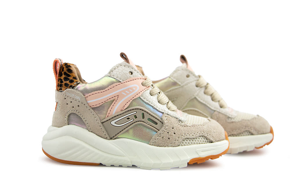 Shoesme Lightweight Sneaker Beige Animal