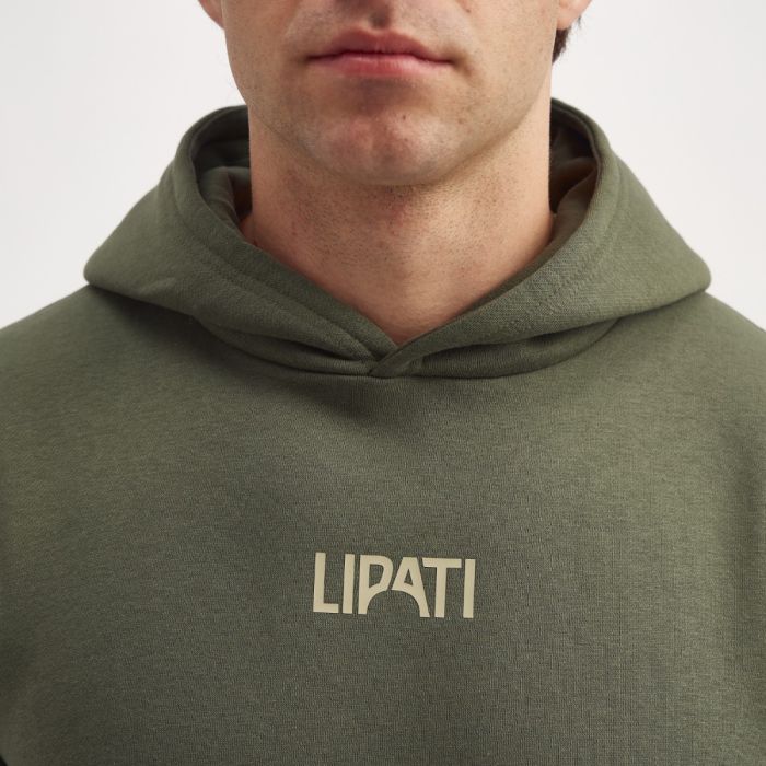 Lipati Herre Trøjer Not For Running Hoodie Grøn