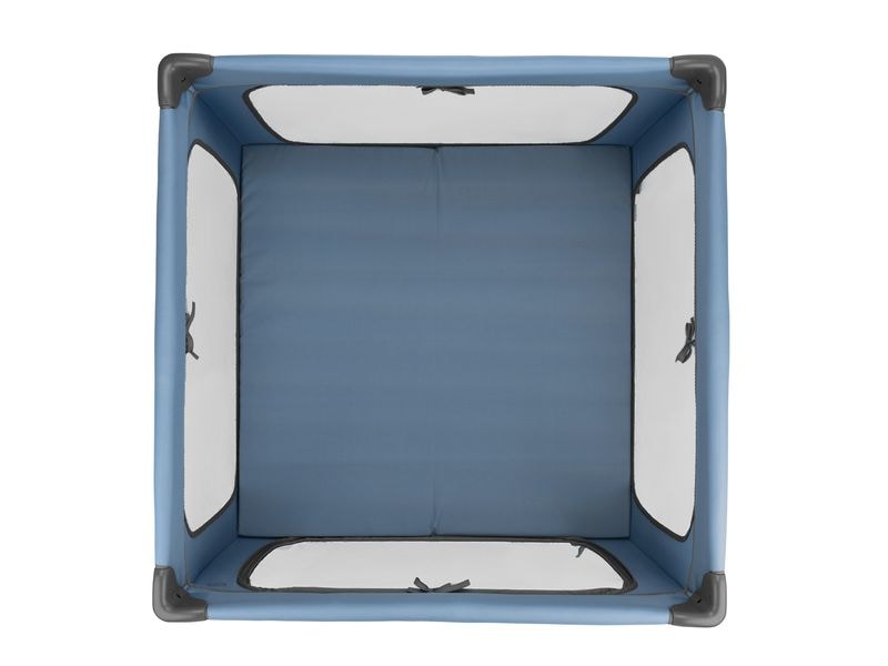 Hauck Reisebett Sleep N Play Dark Blue Laufgitter-Set: Bett mit vollwertiger Matratze