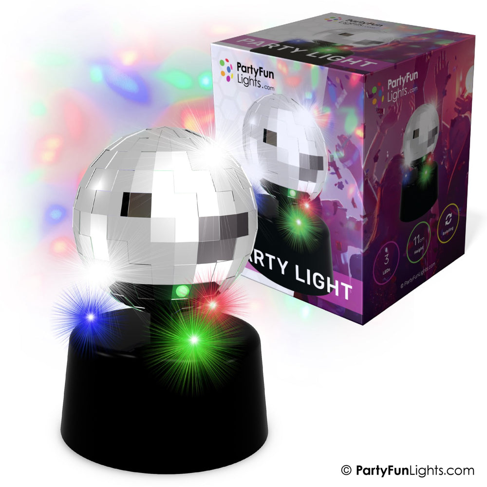 Køb Party Funlight Mini Spejlkugle Lampe Ø: 9,2 Cm