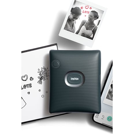 instax SQUARE Link printer - Midnight Green